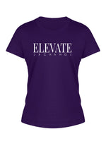 Women’s Elevate Exchange Purple & White Tee